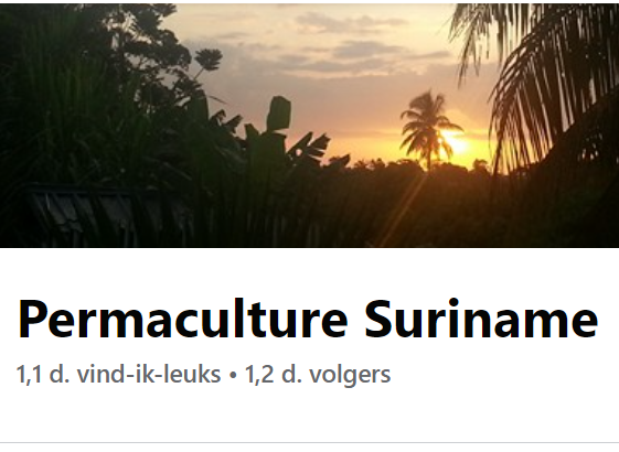 Permacultuur in Suriname ——————————————–